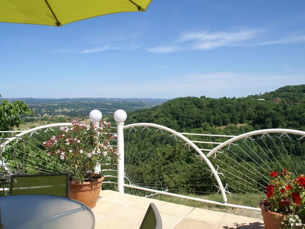 Loubressac Modern Holiday Home With Private Pool חדר תמונה