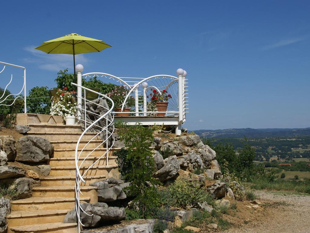 Loubressac Modern Holiday Home With Private Pool חדר תמונה